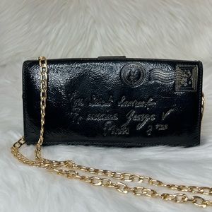 YSL Saint Laurent Y-Mail Wallet on Chain Crossbody